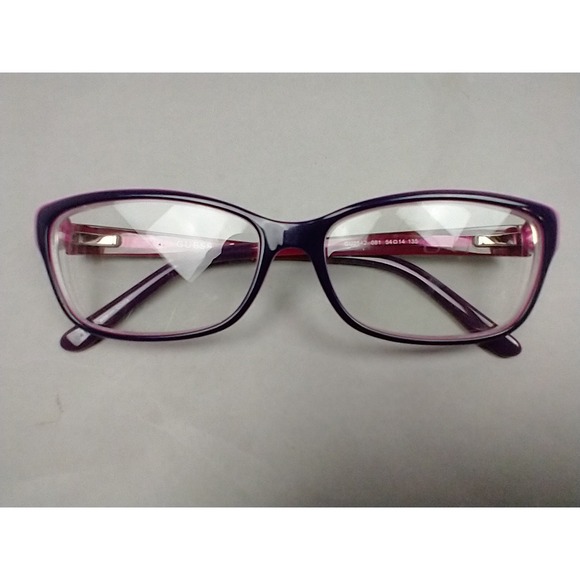 Guess Accessories - Guess GU2542 052 Pink Rectangle Eyeglasses Frames 54-14-135mm
